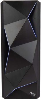 Корпус Hiper A68 черный без БП mATX 1x80mm 1x92mm 2xUSB2.0 1xUSB3.0 audio - купить недорого с доставкой в интернет-магазине
