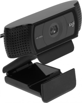 Камера Web Logitech HD Pro C920 черный 2Mpix (1920x1080) USB2.0 с микрофоном (960-000998) - купить недорого с доставкой в интернет-магазине