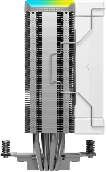 Устройство охлаждения(кулер) Deepcool AK400 Digital SE Wh ARGB Soc-AM5/AM4/1200/1700/1851 белый 4-pin 19-28dB Al+Cu LCD 220W 812gr Ret (R-AK400-WHADMN-GJD) - купить недорого с доставкой в интернет-магазине