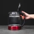 Чайник электрический Scarlett SC-EK27G65 1.8л. 1800Вт красный/черный корпус: стекло/металл/пластик - купить недорого с доставкой в интернет-магазине