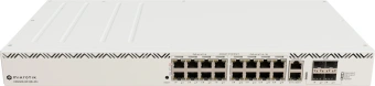 Коммутатор MikroTik CRS320-8P-8B-4S+RM (L3) 16x1Гбит/с 4xКомбо(10GBase-T/SFP+) 4SFP+ 16PoE 963W управляемый - купить недорого с доставкой в интернет-магазине