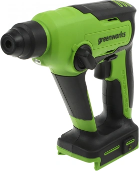 Перфоратор Greenworks GD24SDS1 патрон:SDS-plus уд.:1.2Дж аккум. (кейс в комплекте) - купить недорого с доставкой в интернет-магазине