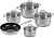 Набор посуды Rondell Erbe RDS-1290 9 предметов