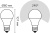 Лампа светодиодная Gauss A60 10Вт цок.:E27 шар 220B 4100K св.свеч.бел.ней. A60 (упак.:10шт) (102502210) - купить недорого с доставкой в интернет-магазине