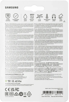 Флеш карта microSDXC 1TB Samsung MB-MC1T0SA EVO Plus V30 A2 + adapter - купить недорого с доставкой в интернет-магазине