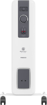 Радиатор масляный Royal Clima ROR-FR7-1500M 1500Вт белый/черный - купить недорого с доставкой в интернет-магазине