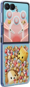 Чехол (клип-кейс) Samsung для Samsung Galaxy Z Flip7 Flipsuit Case Z Flip7 прозрачный (EF-ZF766CTEGRU) - купить недорого с доставкой в интернет-магазине