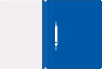 Папка-скоросшиватель Silwerhof Eco SE-PSE20/BLU A4 прозрач.верх.лист пластик синий 0.11/0.13 - купить недорого с доставкой в интернет-магазине