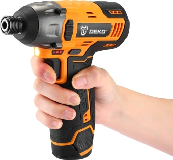 Винтоверт Deko DKIS12-L аккум. патрон:шестигр.1/4" (063-4105) - купить недорого с доставкой в интернет-магазине