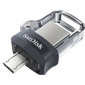 Флеш Диск Sandisk 32GB Ultra Dual drive SDDD3-032G-G46 USB3.0 черный - купить недорого с доставкой в интернет-магазине