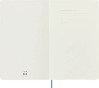 Блокнот Moleskine CLASSIC SOFT QP616B42 Large 130х210мм 192стр. линейка мягкая обложка голубая гортензия - купить недорого с доставкой в интернет-магазине