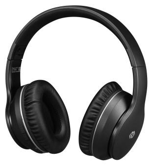 Гарнитура накладные Digma BT-19 ANC черный беспроводные bluetooth оголовье (BT19) - купить недорого с доставкой в интернет-магазине