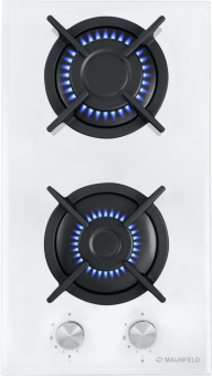 Газовая варочная поверхность Maunfeld EGHG.32.1CW/G белый - купить недорого с доставкой в интернет-магазине