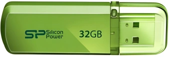 Флеш Диск Silicon Power 32GB Helios 101 SP032GBUF2101V1N USB2.0 зеленый - купить недорого с доставкой в интернет-магазине