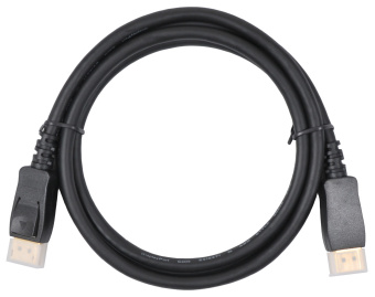 Кабель аудио-видео Buro V1.4 DisplayPort (m)/DisplayPort (m) 1.5м. черный (BHP-DPP-1.4-1.5) - купить недорого с доставкой в интернет-магазине