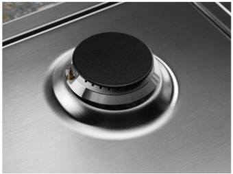 Газовая варочная поверхность Electrolux KGS75362XX нержавеющая сталь - купить недорого с доставкой в интернет-магазине