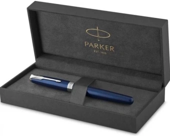 Ручка роллер Parker Sonnet Core T539 (1931535) LaqBlue CT F черн. черн. подар.кор. - купить недорого с доставкой в интернет-магазине