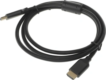 Кабель аудио-видео Digma HDMI (m)/HDMI (m) 1.5м. феррит.кольца позолоч.конт. черный (D-HDMI-V2.1-1.5M) - купить недорого с доставкой в интернет-магазине