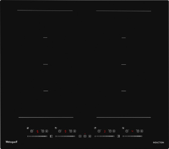 Индукционная варочная поверхность Weissgauff HI 649 Dual Flex черный - купить недорого с доставкой в интернет-магазине