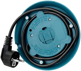 Чайник электрический Kitfort КТ-8725 1.7л. 2200Вт нержавеющая сталь/бирюзовый корпус: нерж.сталь/пластик - купить недорого с доставкой в интернет-магазине