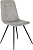 Стул для дома Бюрократ CH-K1 св.серый Holland 09 металл черный на ножках (CH-K1_1/HL09)