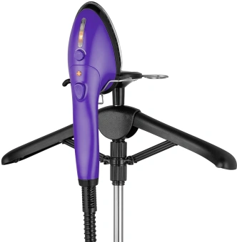 Отпариватель напольный Kitfort КТ-9123-1 1960Вт черный/фиолетовый - купить недорого с доставкой в интернет-магазине