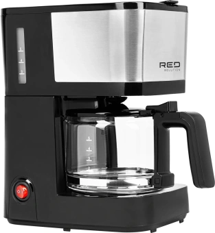 Кофеварка капельная Red Solution CM1534 600Вт черный/серебристый - купить недорого с доставкой в интернет-магазине
