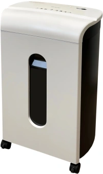 Шредер Gladwork Harmony P-10M белый/черный (секр.P-5) фрагменты 10лист. 21лтр. скрепки скобы пл.карты - купить недорого с доставкой в интернет-магазине