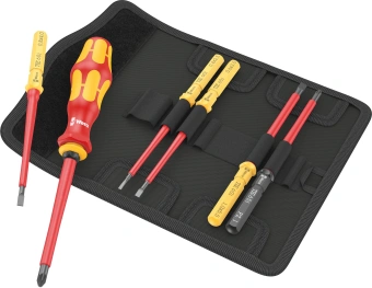 Отвертка Wera Kraftform Kompakt VDE 7 Universal 2 Tool Finder в компл.:7 предметов (WE-006601) - купить недорого с доставкой в интернет-магазине