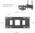 Кронштейн для телевизора Kromax PIXIS-L-2 черный 22"-65" макс.50кг настенный поворот и наклон - купить недорого с доставкой в интернет-магазине