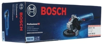 Углошлифовальная машина Bosch GWS 9-125 900Вт 11000об/мин рез.шпин.:M14 d=125мм (0601396022) - купить недорого с доставкой в интернет-магазине