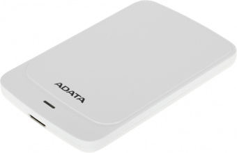 Жесткий диск A-Data USB 3.1 2TB AHV320-2TU31-CWH HV320 2.5" белый - купить недорого с доставкой в интернет-магазине