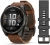 Смарт-часы Garmin Fenix 8 Pro 1.4" AMOLED корп.серый рем.песочный (010-03198-40) - купить недорого с доставкой в интернет-магазине
