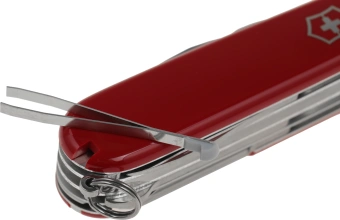 Нож перочинный Victorinox Deluxe Tinker (1.4723) 91мм 17функц. красный карт.коробка - купить недорого с доставкой в интернет-магазине