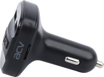 Автомобильный FM-модулятор ACV FMT-121B черный MicroSD BT USB (37575) - купить недорого с доставкой в интернет-магазине