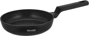 Сковорода Rondell Basaltica RDA-1840 круглая 24см покрытие: TriTitanPRO ручка несъемная (без крышки) черный - купить недорого с доставкой в интернет-магазине