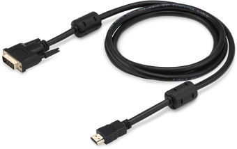 Кабель Buro HDMI (m) DVI-D (m) 5м (HDMI-19M-DVI-D-5M) феррит.кольца черный - купить недорого с доставкой в интернет-магазине
