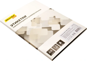 Этикетки Silwerhof A4 105x74мм 8шт на листе/50л./белый матовое самоклей. универсальная - купить недорого с доставкой в интернет-магазине