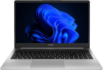 Ноутбук Tecno MegaBook K15SDA Ryzen 5 7430U 16Gb SSD1Tb AMD Radeon Graphics 15.6" IPS FHD (1920x1080) Windows 11 Home silver WiFi BT Cam 6060mAh (71003300489) - купить недорого с доставкой в интернет-магазине