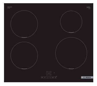 Индукционная варочная поверхность Bosch Serie 4 PUE611BB5E черный - купить недорого с доставкой в интернет-магазине
