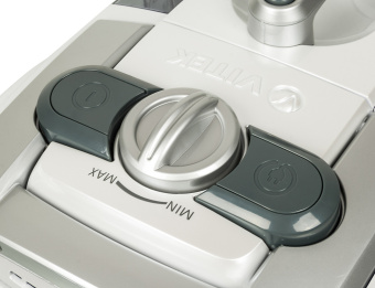 Пылесос Vitek VT-1833 PR 1800Вт жемчужный/синий - купить недорого с доставкой в интернет-магазине