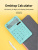 Калькулятор настольный Deli Touch EM01531 голубой 12-разр. - купить недорого с доставкой в интернет-магазине