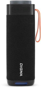 Колонка порт. Digma D-PS1522 черный 60W 2.0 BT 10м 3000mAh (PS1522B) - купить недорого с доставкой в интернет-магазине