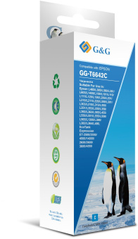 Чернила G&G GG-T6642C голубой 100мл для Epson L100, L110, L120, L130, L132, L210, L222 - купить недорого с доставкой в интернет-магазине