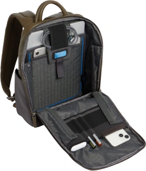 Рюкзак мужской Piquadro Black Square CA7167B3/N черный натур.кожа - купить недорого с доставкой в интернет-магазине