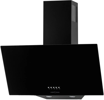 Вытяжка каминная Krona Helga 600 PB черный управление: кнопочное (1 мотор) - купить недорого с доставкой в интернет-магазине