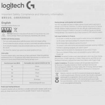 Наушники с микрофоном Logitech G331 черный/красный 2м мониторные оголовье (981-000758) - купить недорого с доставкой в интернет-магазине