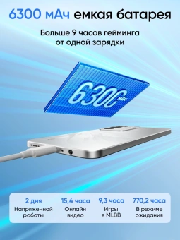 Смартфон Realme RMX5303 C71 128Gb 6Gb зеленый моноблок 3G 4G 2Sim 6.67" 720x1604 Android 15 50Mpix 802.11 a/b/g/n/ac NFC GPS GSM900/1800 GSM1900 FM - купить недорого с доставкой в интернет-магазине