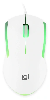 Мышь Оклик 245M белый оптическая 1000dpi USB 3but (471480) - купить недорого с доставкой в интернет-магазине