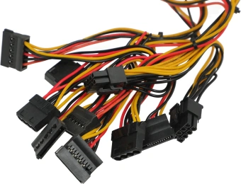 Блок питания Exegate ATX 500W 500NPX (20+4pin) PPFC 120mm fan 5xSATA - купить недорого с доставкой в интернет-магазине
